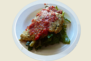 receta light crepe canelo de avena relleno de acelga