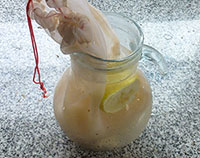 limonada con jengibre